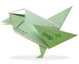 Leap Family 1916 Card