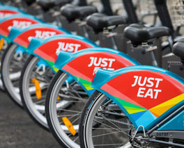 Just Eat dublinbikes